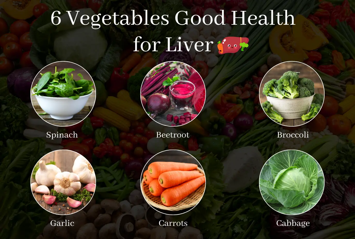 6 Vegetables Good Health for Liver